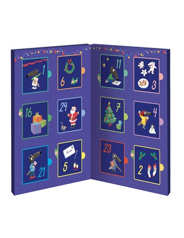 P'TIT LOUP - MON CALENDRIER DE L'AVENT - Auzou