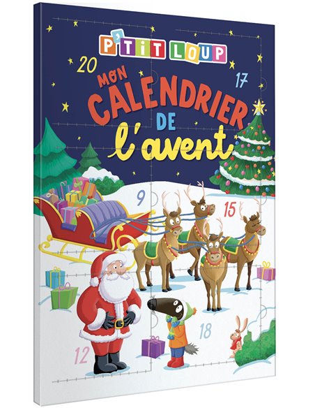 P'TIT LOUP - MON CALENDRIER DE L'AVENT - Auzou