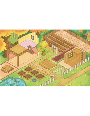 MON UNIVERS COSY - MES PETITS POTAGERS - UN UNIVERS GÉANT À COMPOSER !