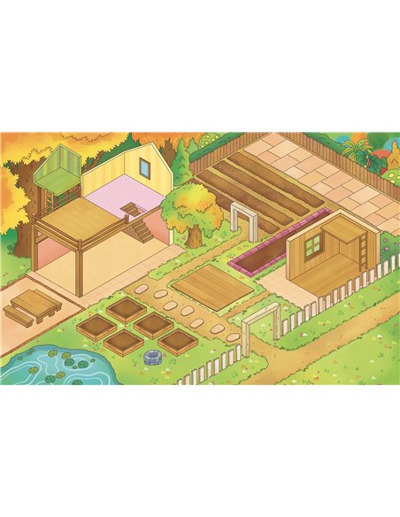 MON UNIVERS COSY - MES PETITS POTAGERS - UN UNIVERS GÉANT À COMPOSER !