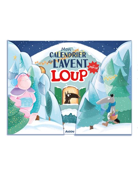 MON CALENDRIER DE L'AVENT LOUP - Auzou