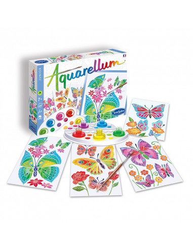 AQUARELLUM JUNIOR "Papillons & Fleurs"