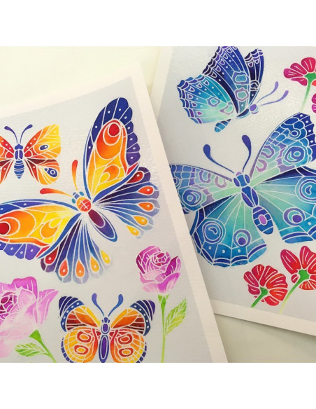 AQUARELLUM JUNIOR "Papillons & Fleurs"