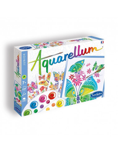 AQUARELLUM JUNIOR "Papillons & Fleurs"