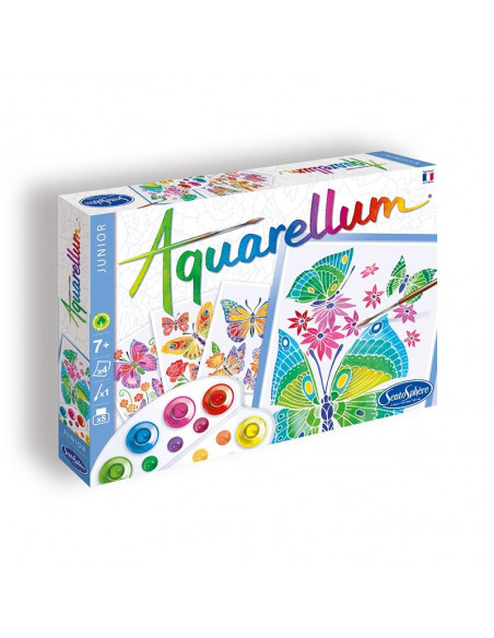 AQUARELLUM JUNIOR "Papillons & Fleurs"