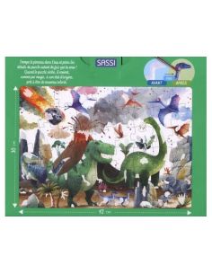 Puzzle magique à l'eau - les dinosaures - Sassi 2