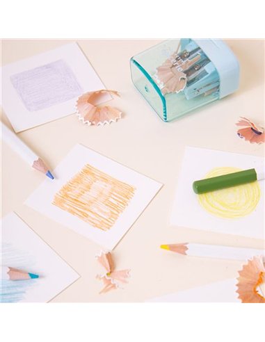 Petit Crayon Façades - La Saison Des Fleurs - coffret coloriage au numéro - La petite épicerie