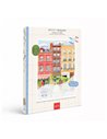 Petit Crayon Façades - Place Aux Fleurs - coffret coloriage au numéro - La petite épicerie