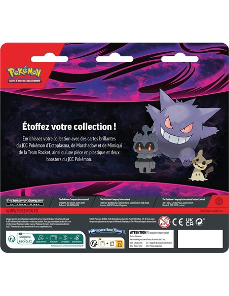 Pokémon : Pack 2 boosters Chaos Ascendant et Nuit Noire + 3 cartes promos