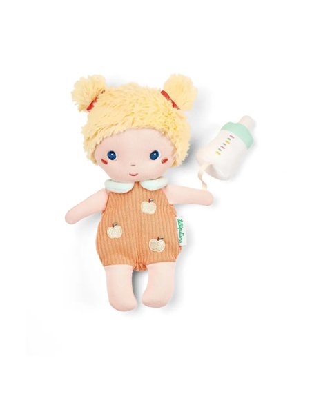 Poupée en tissu Méla et son couffin - 21 cm - Lilliputiens