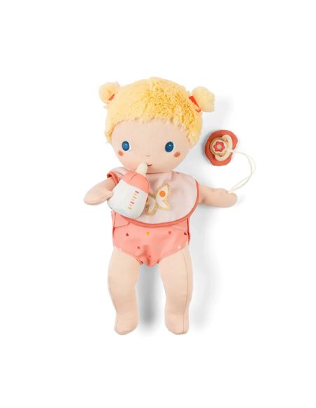 Set 3 accessoires roses pour poupons 30 ou 36 cm - Lilliputiens