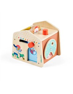 Jouet d'éveil moteur - Maisonnette Cache-cache - lilliputiens