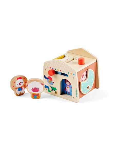 Jouet d'éveil moteur - Maisonnette Cache-cache - lilliputiens