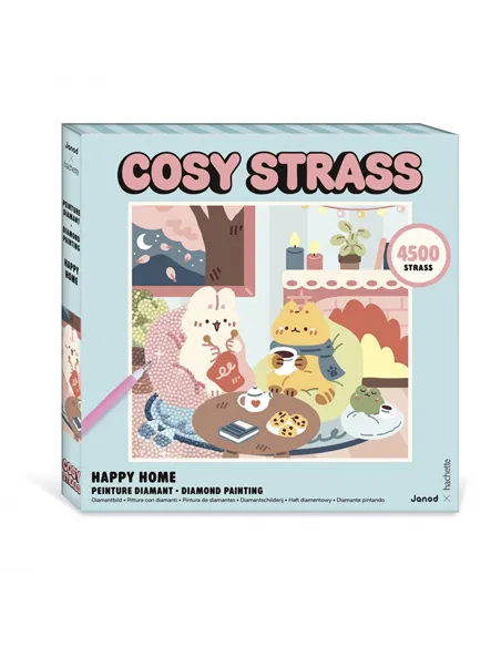 Peinture Diamant Cosy Strass - Happy Home - Janod