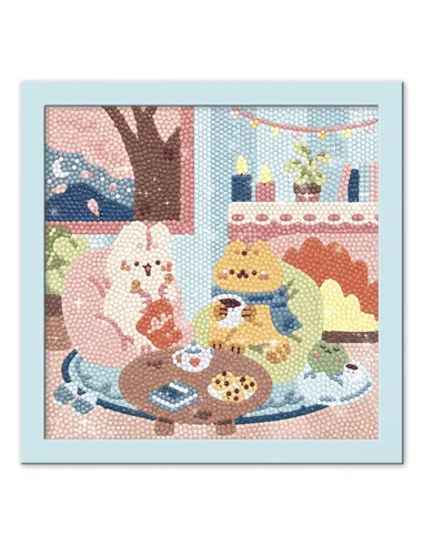 Peinture Diamant Cosy Strass - Happy Home - Janod