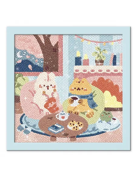 Peinture Diamant Cosy Strass - Happy Home - Janod