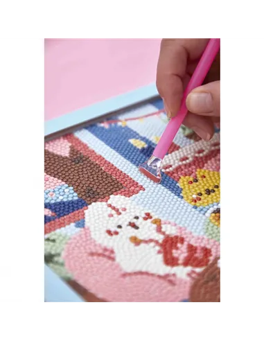 Peinture Diamant Cosy Strass - Happy Home - Janod
