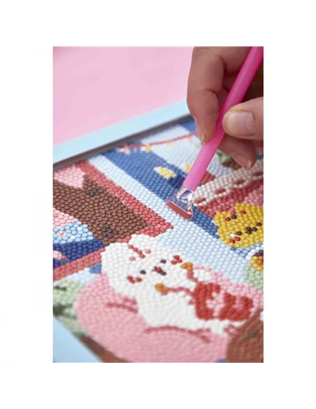 Peinture Diamant Cosy Strass - Happy Home - Janod