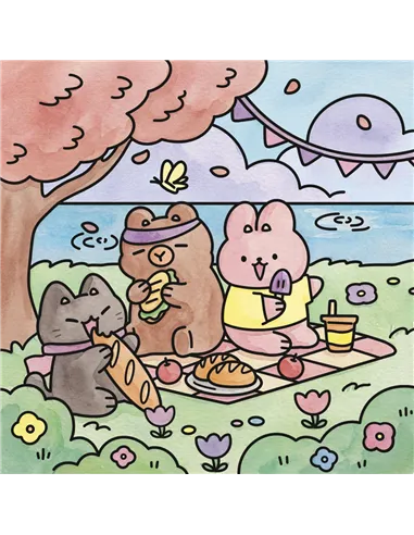 Peinture Cosy Painting - Sweet Moments with Friends - Janod