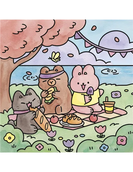 Peinture Cosy Painting - Sweet Moments with Friends - Janod