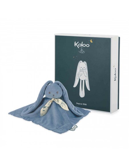 Doudou lapin Bleu horizon - Lapinoo 30 cm - Kaloo