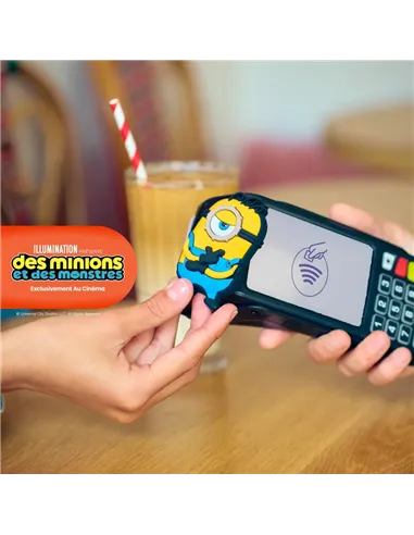 Money walkie - porte monnaie sans contact les minions
