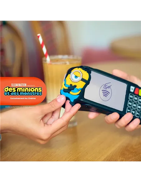 Money walkie - porte monnaie sans contact les minions