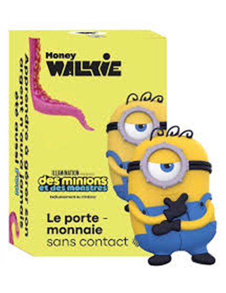 Money walkie - porte monnaie sans contact les minions