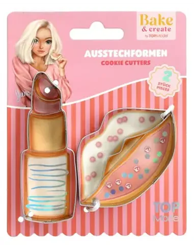 TOPModel Emporte-pièces rouge à lèvres BAKE AND CREATE