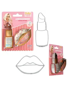 TOPModel Emporte-pièces rouge à lèvres BAKE AND CREATE