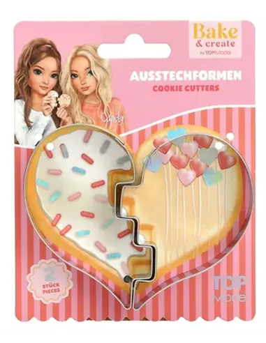 TOPModel Emporte-pièce coeur BAKE AND CREATE