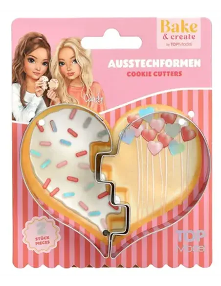 TOPModel Emporte-pièce coeur BAKE AND CREATE