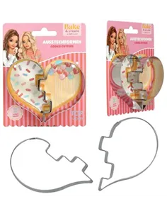 TOPModel Emporte-pièce coeur BAKE AND CREATE