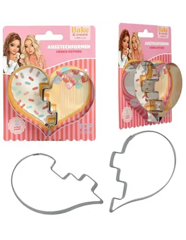 TOPModel Emporte-pièce coeur BAKE AND CREATE