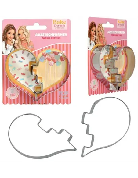 TOPModel Emporte-pièce coeur BAKE AND CREATE