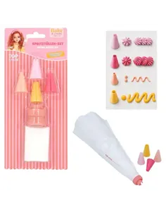 TOPModel Set de douilles avec poche à douille incluse BAKE AND CREATE