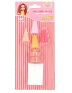 TOPModel Set de douilles avec poche à douille incluse BAKE AND CREATE 2