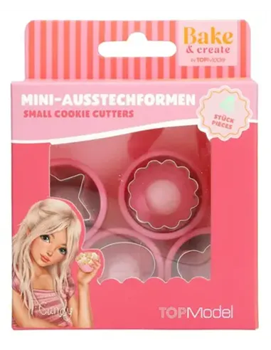 TOPModel 4 Emporte-pièces biscuits BAKE AND CREATE
