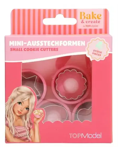 TOPModel 4 Emporte-pièces biscuits BAKE AND CREATE