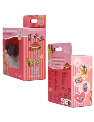 TOPModel 4 Emporte-pièces biscuits BAKE AND CREATE