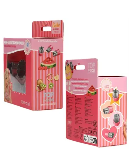 TOPModel 4 Emporte-pièces biscuits BAKE AND CREATE