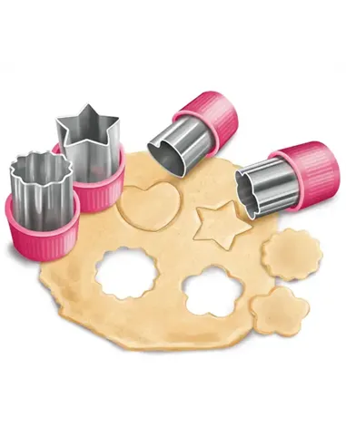 TOPModel 4 Emporte-pièces biscuits BAKE AND CREATE