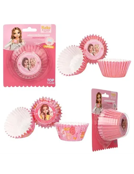 TOPModel Moules à muffins en papier BAKE AND CREATE