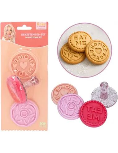 TOPModel Set de tampons à biscuits BAKE AND CREATE