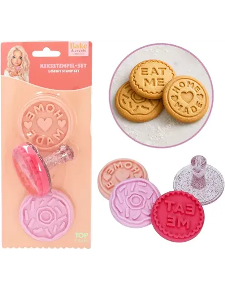 TOPModel Set de tampons à biscuits BAKE AND CREATE