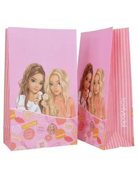TOPModel Sachets avec autocollants BAKE AND CREATE