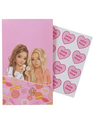TOPModel Sachets avec autocollants BAKE AND CREATE