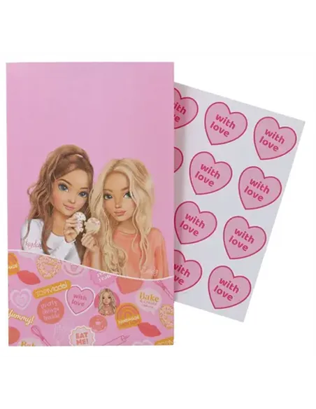 TOPModel Sachets avec autocollants BAKE AND CREATE