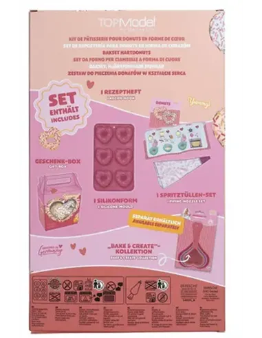 TOPModel Kit Donuts coeur BAKE AND CREATE