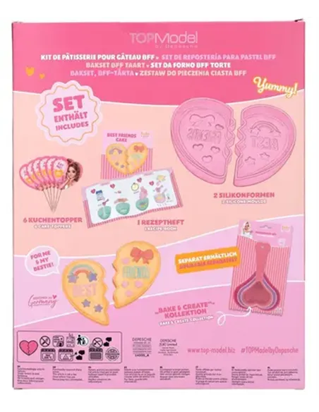 TOPModel Kit pâtisserie Gâteau BFF BAKE AND CREATE